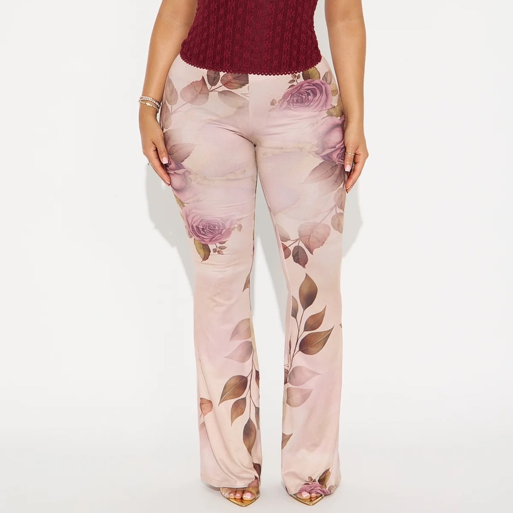 Floral Botanical Cutie Flare Pant